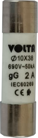 Fusibles cylindriques 10x38