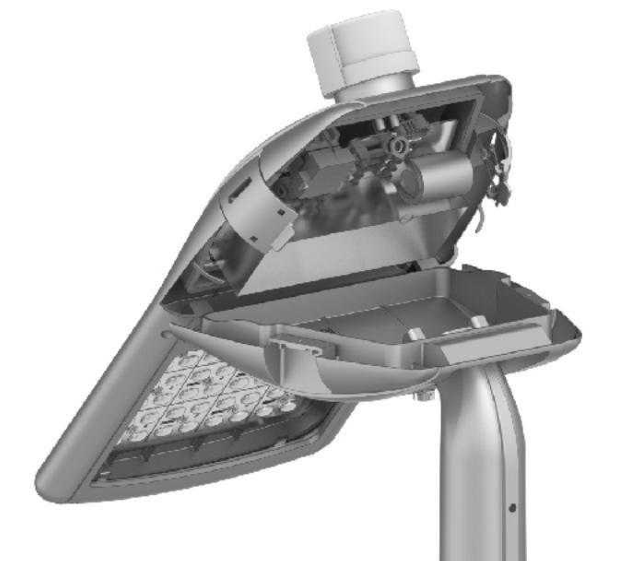 Tailles du luminaire LED routier